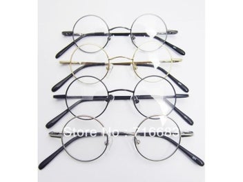 Listing 3 of 10 for 37mm Small Round Retro Vintage Children Kid Kids' Eyeglass Frame Round Eyeglass