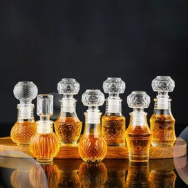 Listing 3 of 10 for 1 Pcs 50ml/100ml Mini Spirit Whisky Wine Bottle With Screw Cap