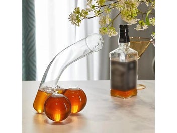 Listing 1 of 9 for Party Alcohol Men Birthday Gift 650ML High Borosilicate Glass Decanter