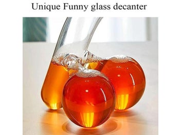 Listing 6 of 9 for Party Alcohol Men Birthday Gift 650ML High Borosilicate Glass Decanter