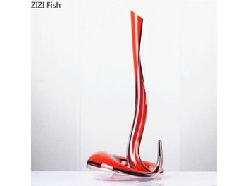 Listing 6 of 16 for Handmade Creative Snake-shaped Decanter Transparent Glass Red Wine Glass Set