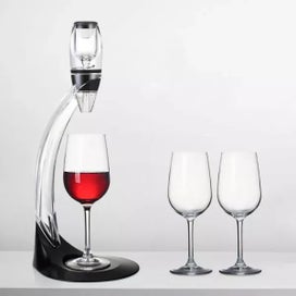 Listing 3 of 8 for Red Wine Aerator Filter Decanter Pourer Stand Holder Vodka Air Bar