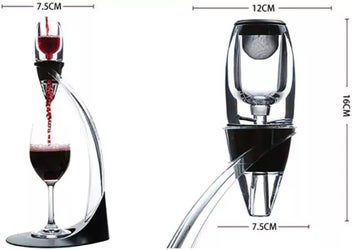 Listing 6 of 8 for Red Wine Aerator Filter Decanter Pourer Stand Holder Vodka Air Bar