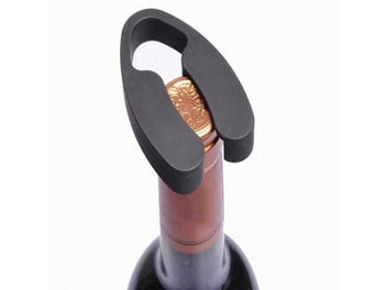 Listing 6 of 9 for 5Pcs Stainless Steel Wine Opener Kit Pourer Wine Ring Wine Decanter Bottle