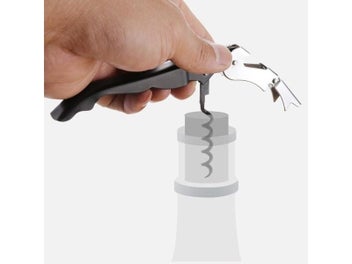 Listing 7 of 9 for 5Pcs Stainless Steel Wine Opener Kit Pourer Wine Ring Wine Decanter Bottle