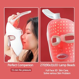 Listing 3 of 5 for NNEOBA 7 Colors LED Facial Mask - Wireless Face Care Treatment