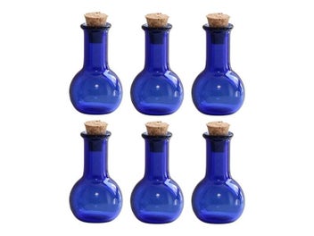 Listing 7 of 9 for 6Pcs Mini Corked Bottles For Gift Wishing Containers