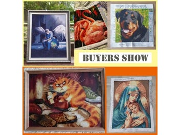 Listing 3 of 9 for Cross Stitch Kit