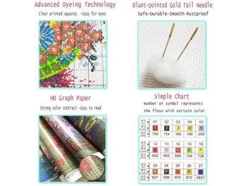 Listing 6 of 9 for Cross Stitch Kit