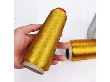 Listing 8 of 10 for 3600m/Roll Colorful Embroidery Cross Stitch DIY Manual Bright Silk Gold Thread
