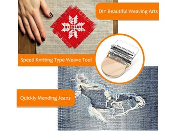 Listing 4 of 12 for Mini Weaving Loom Knitting Tool (Over Stocked)