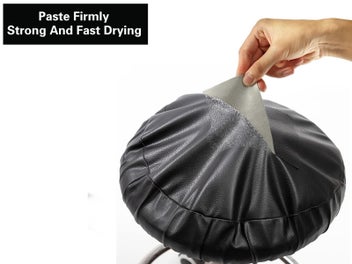 Listing 6 of 7 for Leather Repair Patch Self-Adhesive for Furniture, Sofas, Car Seats Black