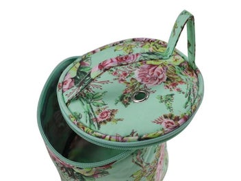 Listing 6 of 10 for Yarn Storage Bag Round Knitting Wool Yarn Bags Organizer Crochet Sewing Needles