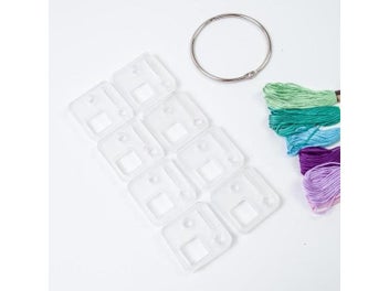 Listing 7 of 10 for Acrylic Thread Drops Thread Winding Boards Floss Bobbins Cross Stitches Floss