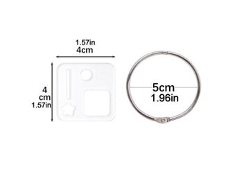 Listing 8 of 10 for Acrylic Thread Drops Thread Winding Boards Floss Bobbins Cross Stitches Floss