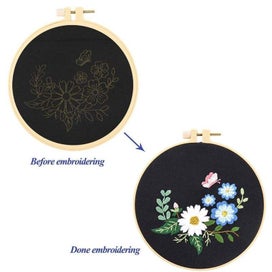 Listing 4 of 7 for Hod Health & Home Art Crafting Materials Diy Cross Stitch Embroidery Starter Kit
