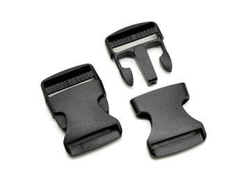 Listing 4 of 9 for Adjustable Belt Buckle Plastic Buckle Backpack Adjustment Buckle Backpack