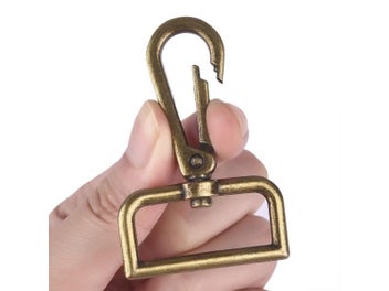 Listing 4 of 10 for 5PCS Alloy Metal Snap Hooks Clasps Strap Buckles Lobste Clip Hook For Keychain