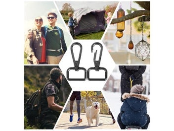 Listing 7 of 10 for 5PCS Alloy Metal Snap Hooks Clasps Strap Buckles Lobste Clip Hook For Keychain