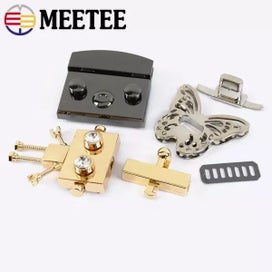 Listing 8 of 16 for 2Pcs Metal Bag Spring Lock Snap For Women Handbag DIY Hardware Accessories
