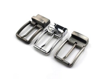 Listing 3 of 9 for 1piece 35mm Metal Brushed Men Belt Buckle Clip Buckle Rotatable Bottom Single
