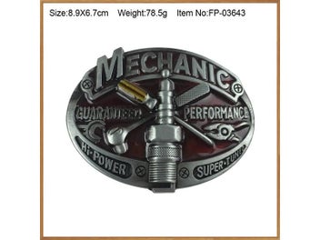 Listing 6 of 9 for Bullzine Zinc Alloy Embossed Skull Mjolnir THORSHAMMER VIKING JUDAS Belt Buckle