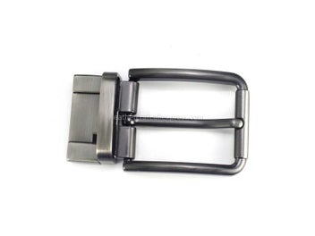 Listing 5 of 16 for 1PC 35mm Metal Brushed Men Belt Buckle Matte Brown Clip Buckle Rotatable Bottom