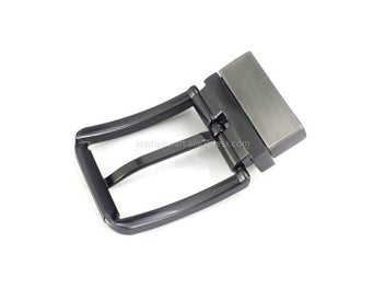 Listing 8 of 16 for 1PC 35mm Metal Brushed Men Belt Buckle Matte Brown Clip Buckle Rotatable Bottom