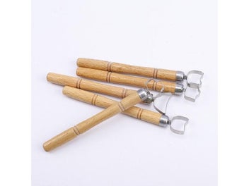 Listing 4 of 9 for 5 Pcs/set Pottery Handle Shaping Tools Tea Cup Water Glass Handle Carving