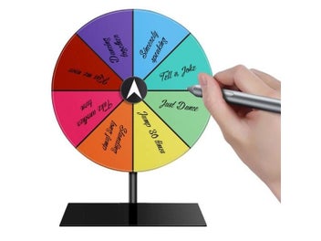 Listing 3 of 9 for Props Carnival Trade Wheel Fortune Game Roulette Board For Parties