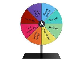 Listing 5 of 9 for Props Carnival Trade Wheel Fortune Game Roulette Board For Parties
