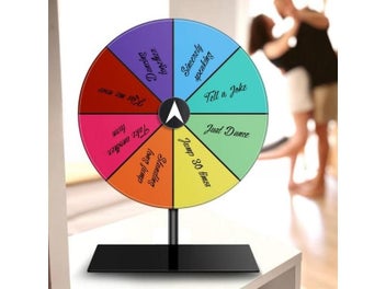 Listing 6 of 9 for Props Carnival Trade Wheel Fortune Game Roulette Board For Parties