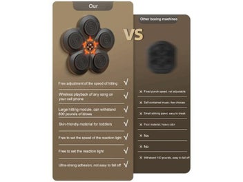 Listing 5 of 9 for Intelligent Music Boxing Training Machine Bluetooth-Compatible With 2-5 Light