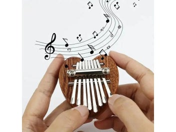 Listing 3 of 10 for 8 Key Mini Kalimba High Quality Exquisite Finger Thumb Piano Marimba Musical