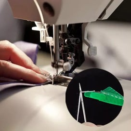 Listing 6 of 10 for Small Fish Plastic Needle Threader Leather Craft Tools Quick Thread Guide Press