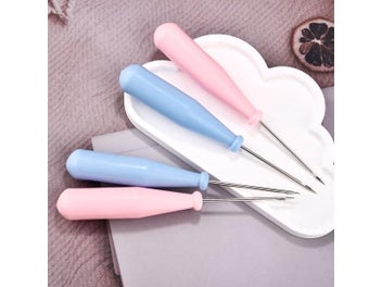 Listing 3 of 10 for 1Pcs Steel Stitcher Sewing Awl Bags Hole Hook DIY Handmade Leather Craft Tool