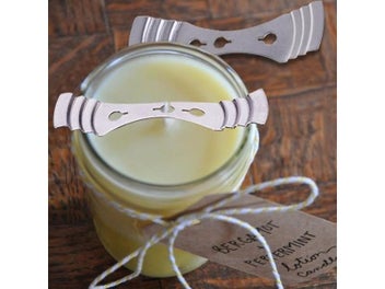 Listing 4 of 9 for 10Pcs Metal Candle Wicks Holder Centering Device With Three Holes DIY Candle