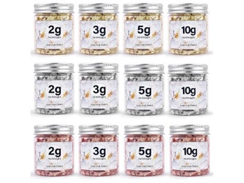 Listing 8 of 10 for Gold Foil Of The Candle 2g Wax Foil Handmade Candles Scented Candles DIY