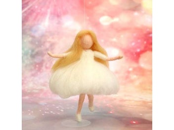 Listing 3 of 9 for Non-Finished Women Wedding Decoration Angel Fairy Girl Wool Needle Felting Gift