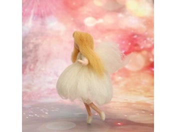 Listing 5 of 9 for Non-Finished Women Wedding Decoration Angel Fairy Girl Wool Needle Felting Gift