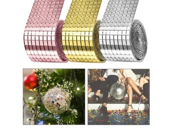 Listing 3 of 10 for Self-Adhesive Square Mirrors Mosaic Mini Acrylic Craft Tiles Stickers Bathroom