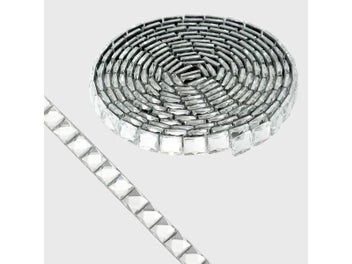 Listing 4 of 9 for White Self-adhesive Mosaic Three-dimensional Glass Drill Stick 1m Single