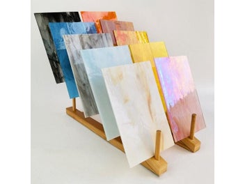 Listing 6 of 10 for 10X10Cm Square Glass Mosaic Tiles Transparent Stained Mosaic Piece Diy Mosaic