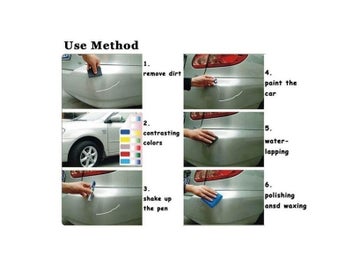 Listing 7 of 10 for Car Auto Paint Pen Coat Scratch Clear Repair Remover Applicator Non-toxic