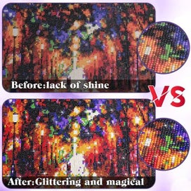 Listing 6 of 9 for 120ML Diamond Drawing Glue Sealer Permanent Hold Shine Effect Diamond