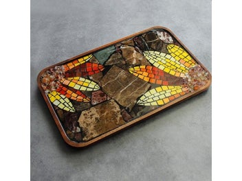 Listing 6 of 10 for 250g Marble Pattern Ceramic Glass Mosaic Tiles Irregular Jade Mosaic Pieces
