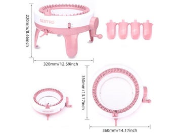 Listing 6 of 9 for Sentro Knitting Machine Craft Project 40 Needle Hand Knitting Machine Kit For