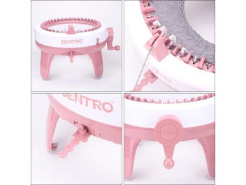 Listing 7 of 9 for Sentro Knitting Machine Craft Project 40 Needle Hand Knitting Machine Kit For