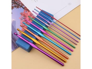 Listing 5 of 9 for KRABALL Crochet Kit For Beginners Crochet Hook Set Ergonomic Knitting Needles