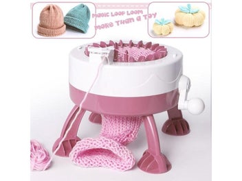 Listing 3 of 9 for 22 Needles Creative DIY Knitting Machine Magic Loop Weaving Loom Weaving Scarf